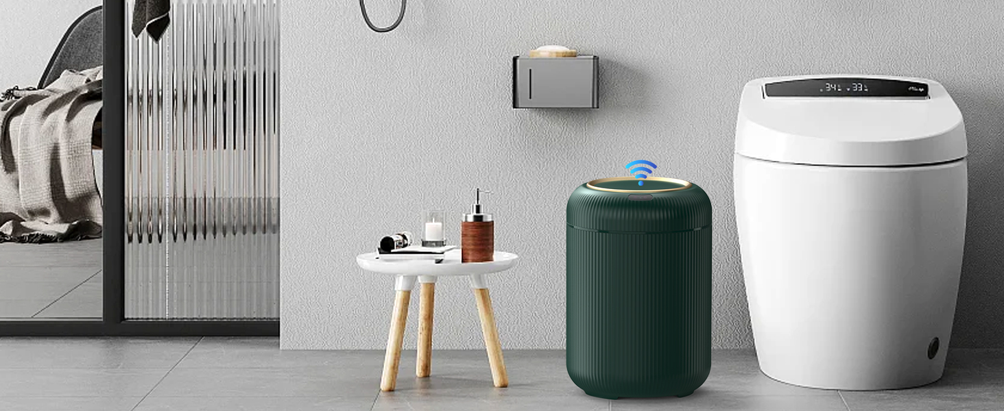 bathroom trash can