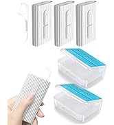 Portable Dental Floss Dispenser 4 Boxs,Holy Rose Travel Floss Picks Case 2 Box,Adults Floss Stick...