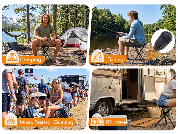 portable camping stool