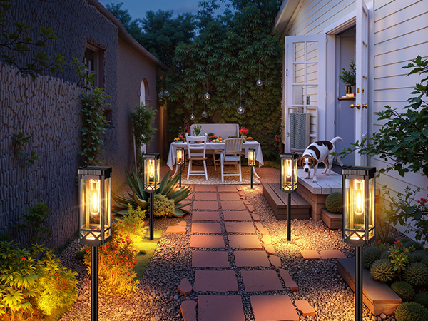 outdoor solar lights for yard