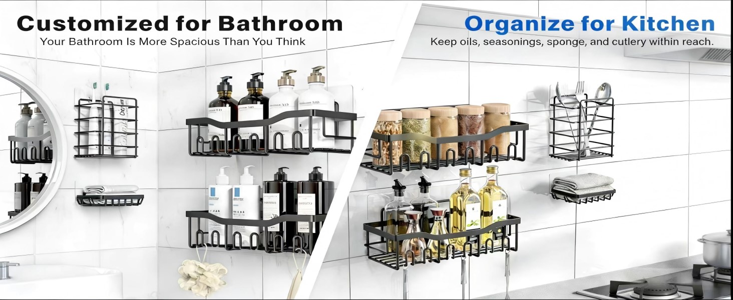 Adhesive Shower Caddy