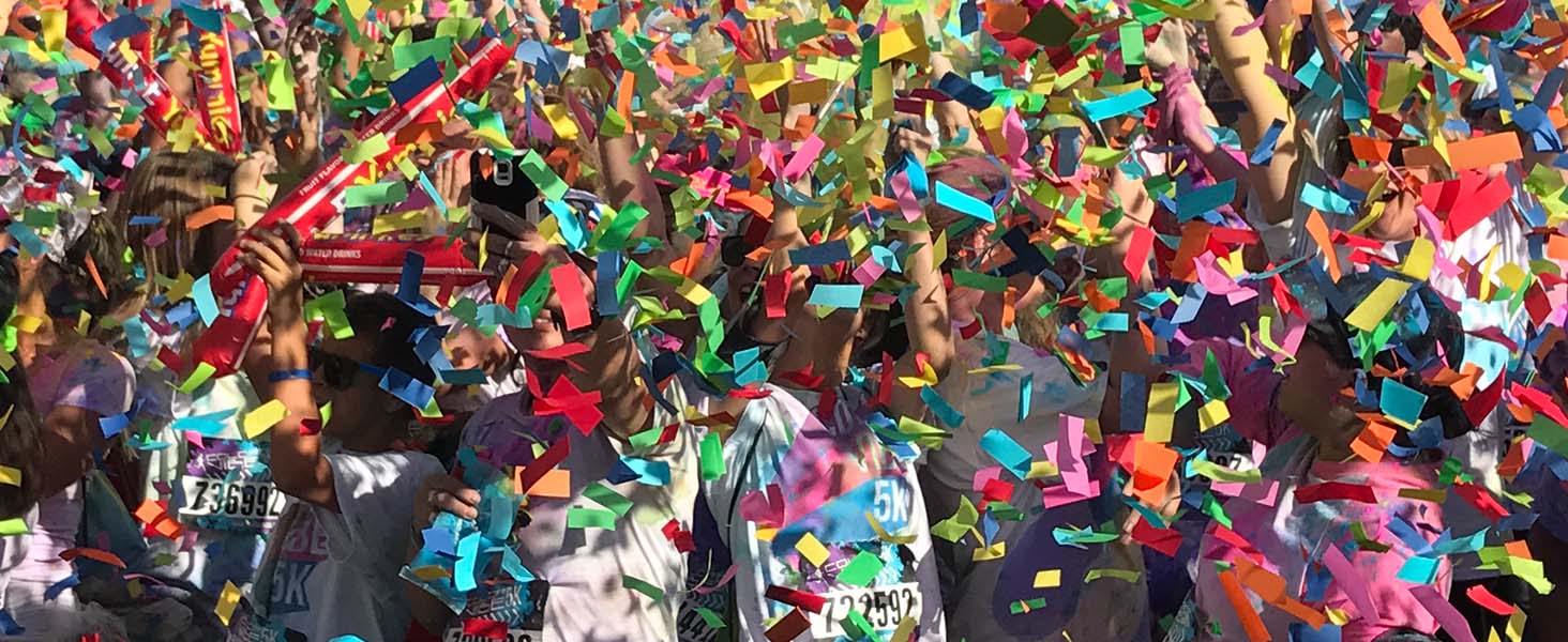 paper confetti, biodegradable confetti poppers, blue confetti popper