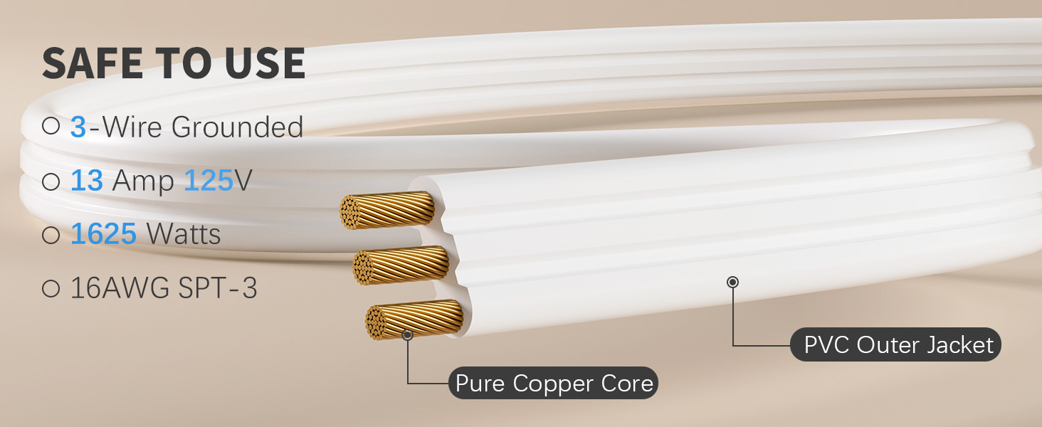 3 Outlet Extension Cord