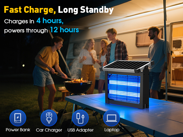 bug zapper outdoor solar