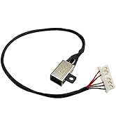 GinTai DC Power Jack Cable Connector Plug for Dell Inspiron 15 3000 Series 15 3551/3552/3555/3558...