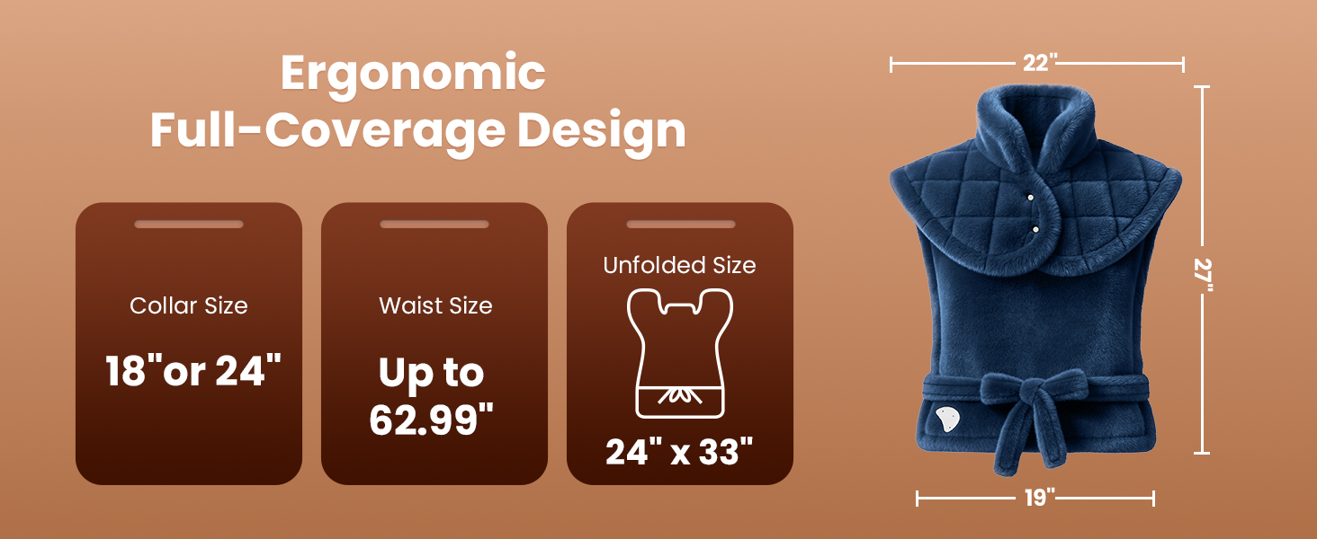 heating pads size 24&amp;#34;*33&amp;#34;