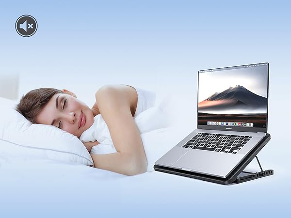 LIANGSTAR New upgrade laptop cooler with 8 ultra quiet fans