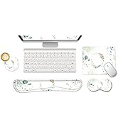 ArtSo Keyboard Wrist Rest Mouse Pad Wrist Support Ergonomic, Memory Foam 4 in 1 Mousepad Non-Slip...