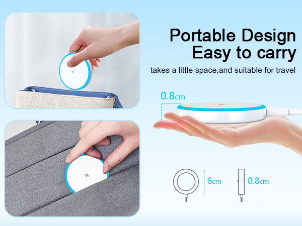 Portable Design Easy to carry takes a little space,and suitable for travel