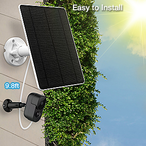 IP65 Waterproof Solar Panels with 9.8ft Cable