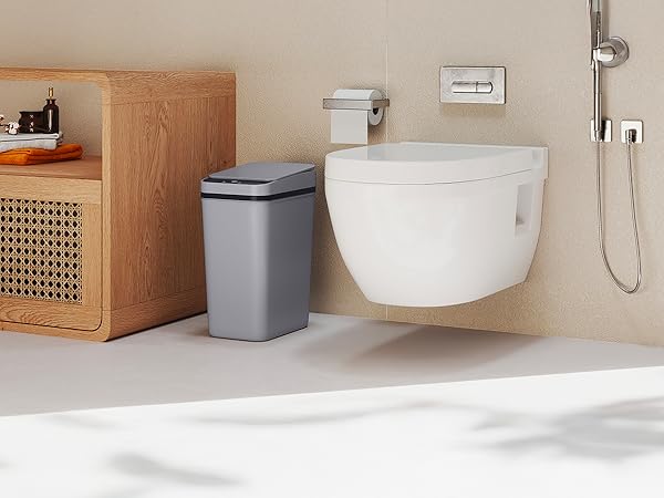 bathroom trash can