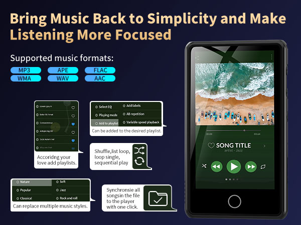 music player, ipod nano,mp3 &amp;amp; mp4 players