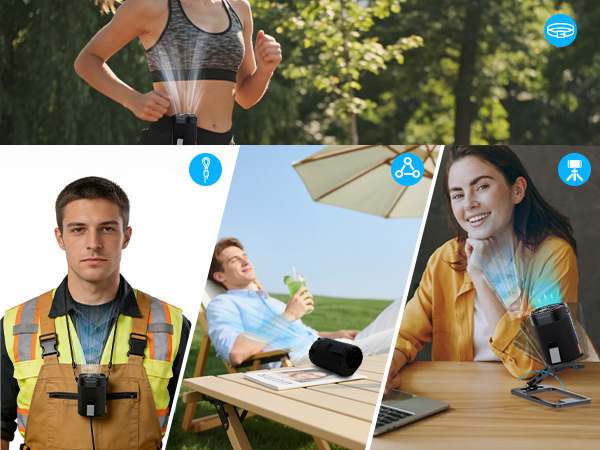 Portable Waist Fan