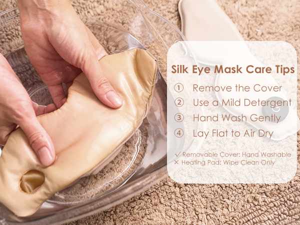 heating eye mask