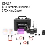 K9-USA (2 TX + 2 Micro Lavaliers + 1 RX + Hard Case)