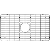 Redrubbit Stainless Steel Sink Grid and Protector for Bottom of Kitchen Sink,28.5" x 15.5" with D...