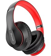 Glynzak Wireless Bluetooth Headphones Over Ear 65H Playtime HiFi Stereo Headset with Microphone a...