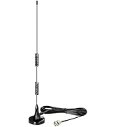 Bingfu 20-1300MHz Police Scanner Antenna Radio Scanner Magnetic Base Antenna HF VHF UHF Two Way H...