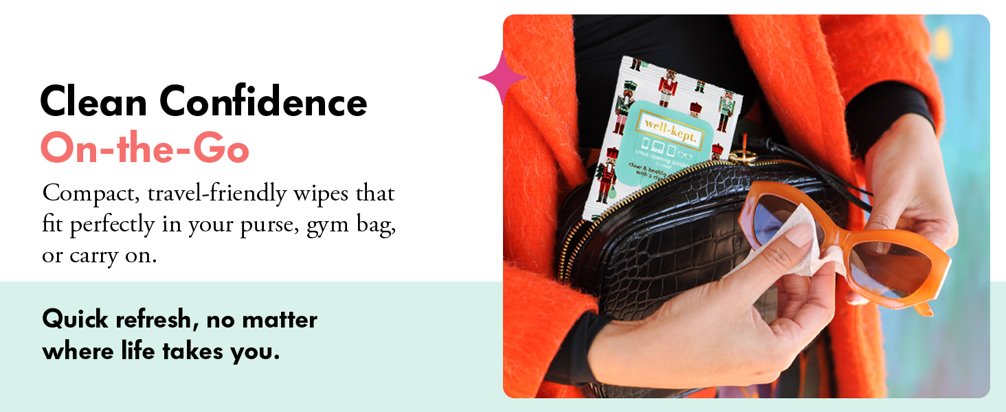 eyeglass cleaning wipes