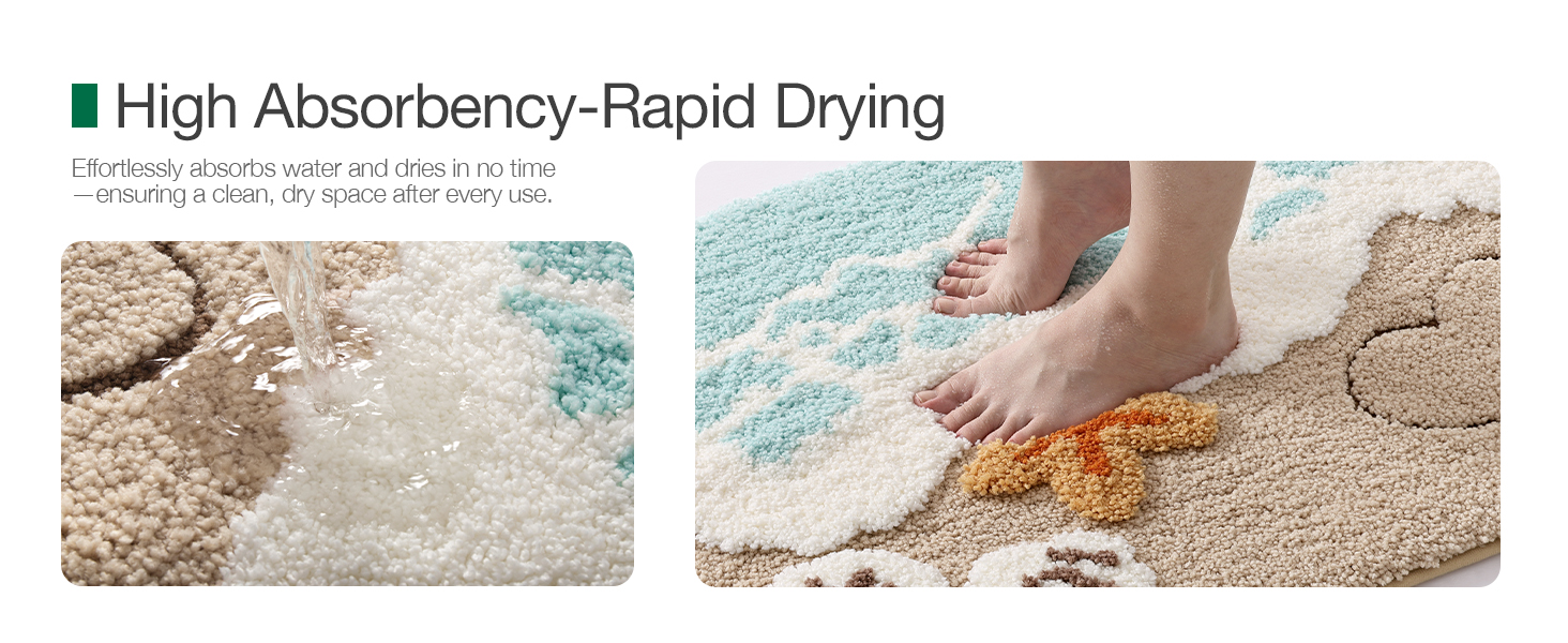 bathroom rug