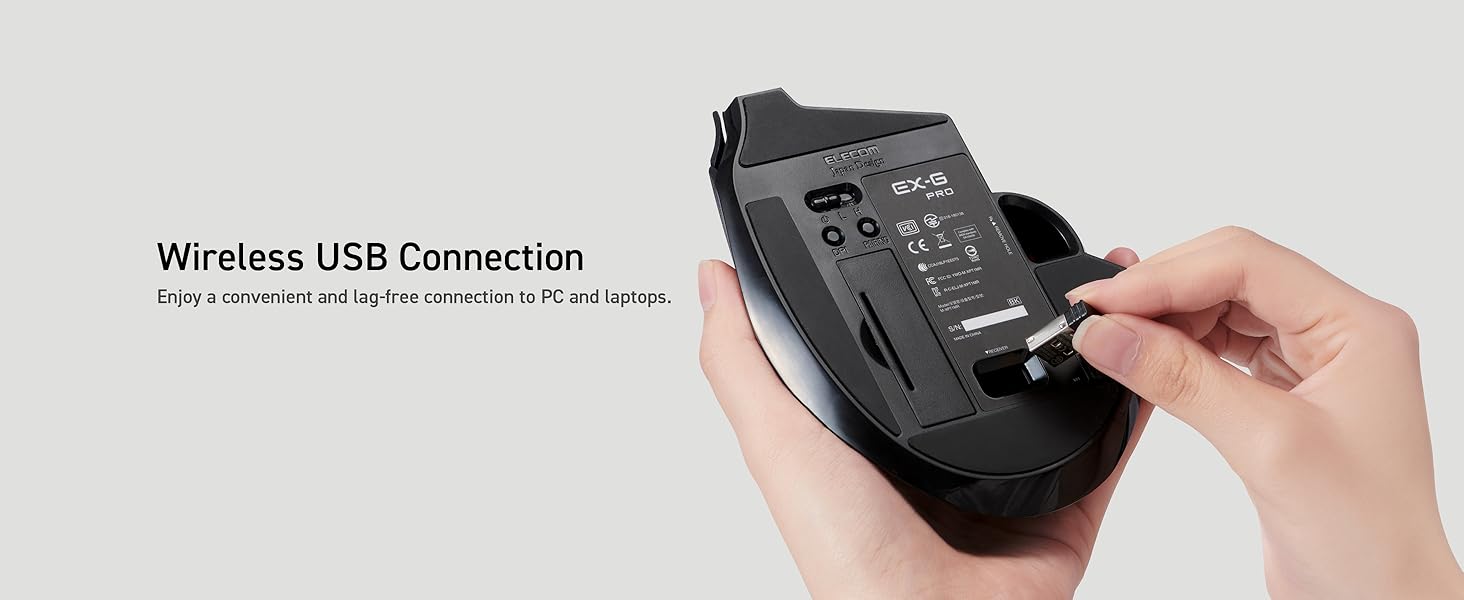 Ex-G Pro Trackball USB Connection