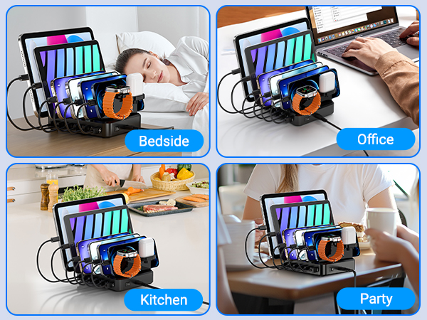 ipad charging station