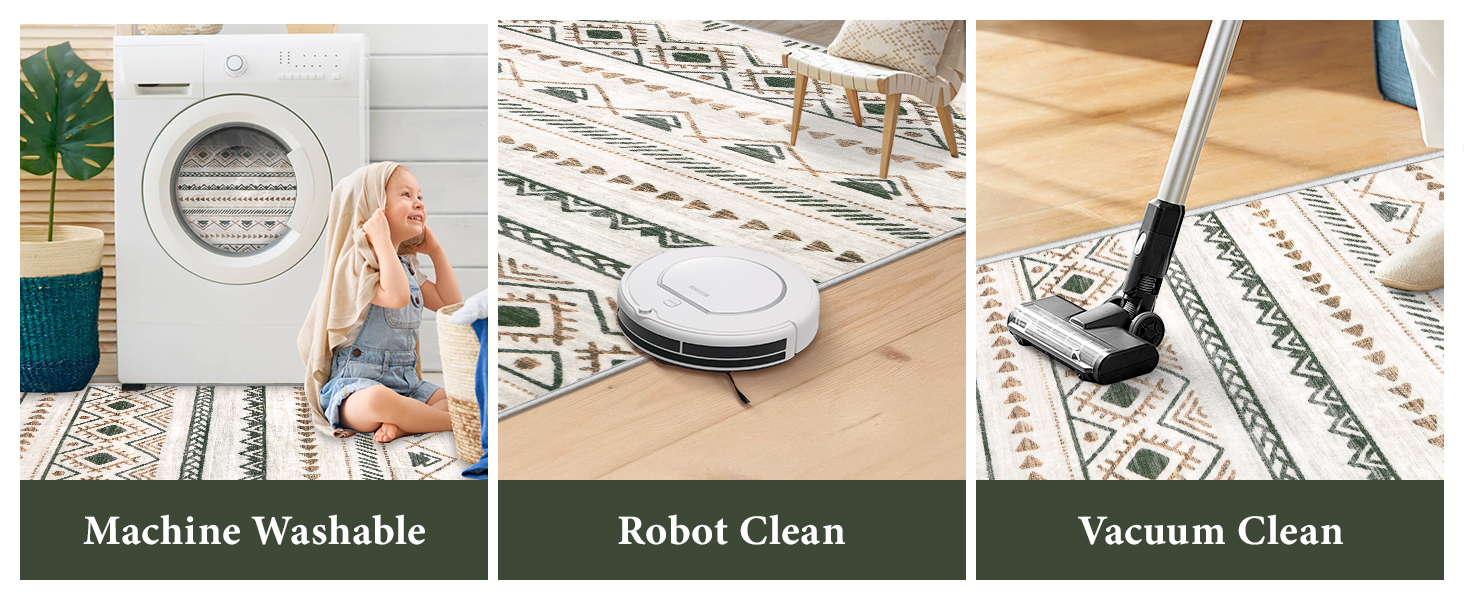 Machine Washable Rug