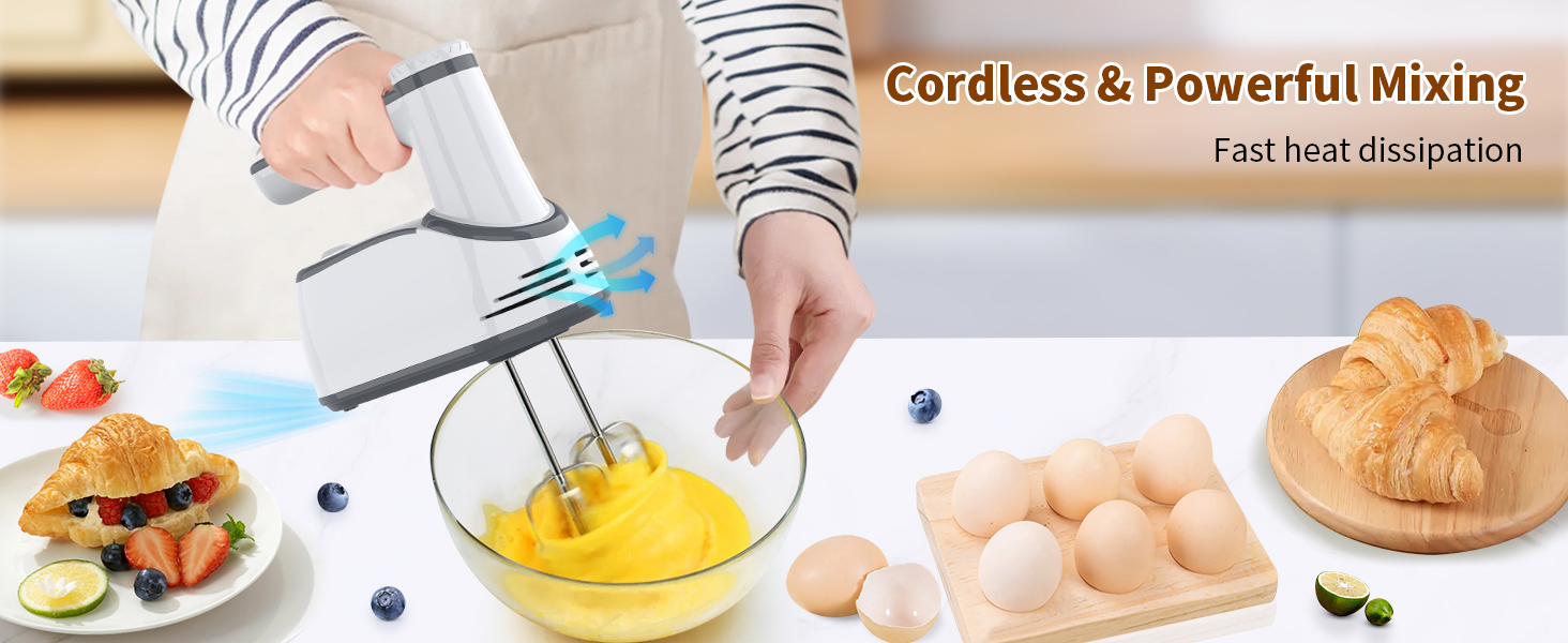 cordless hand mixer