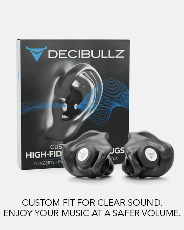 CUSTOM FIT FOR CLEAR SOUND. ENJOY YOUR MUSIC AT A SAFER VOLUME.