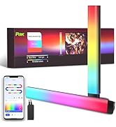 Smart RGB+IC LED Light Bars, 15 Inch Gaming Lights for TV Backlight, Color Changing Lights with M...