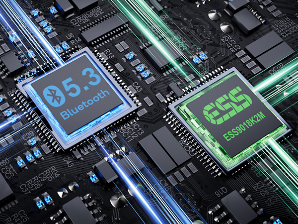 1Mii B03S Bluetooth 5.3 Transmitter Receiver for TV Home Stereo