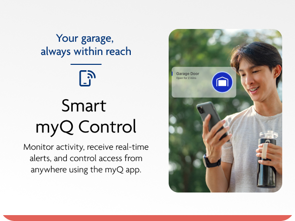 Smart myQ control