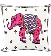 VOGOL Hand Made National Embroidery Bohemian Housewarming Car Home Decoration Cushion Cover Pillo...