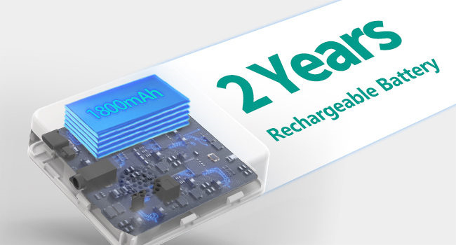 wifi freezer thermometer can last up to 2 years on a single charge and sends a low battery alert