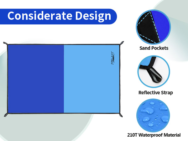 durable pocket blanket