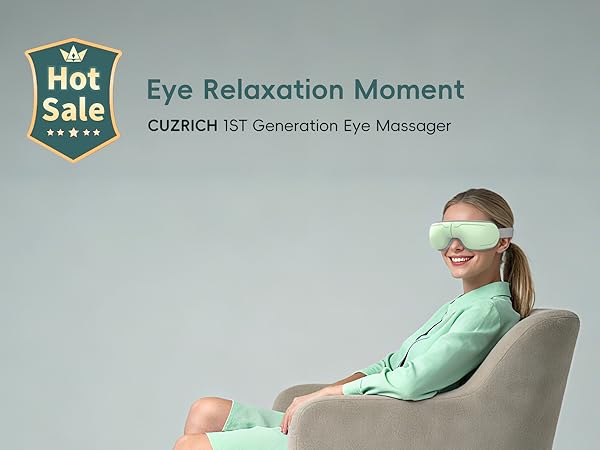 eye massager with heat