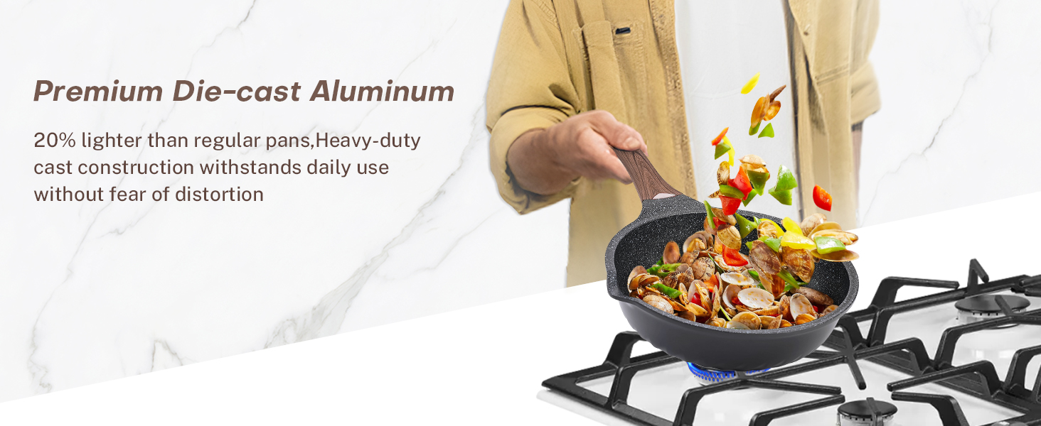 Premium Die-cast Aluminum