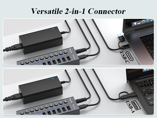 type c hub usb c hub long cable