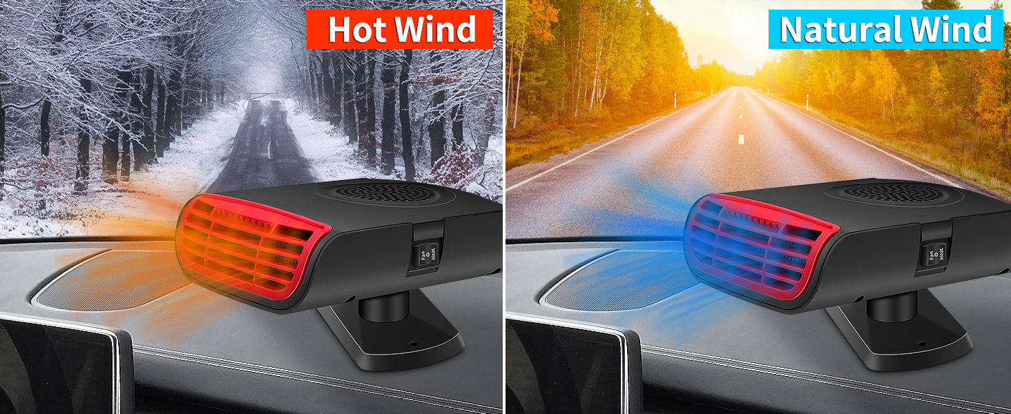 car heater that plugs into cigarette lighter