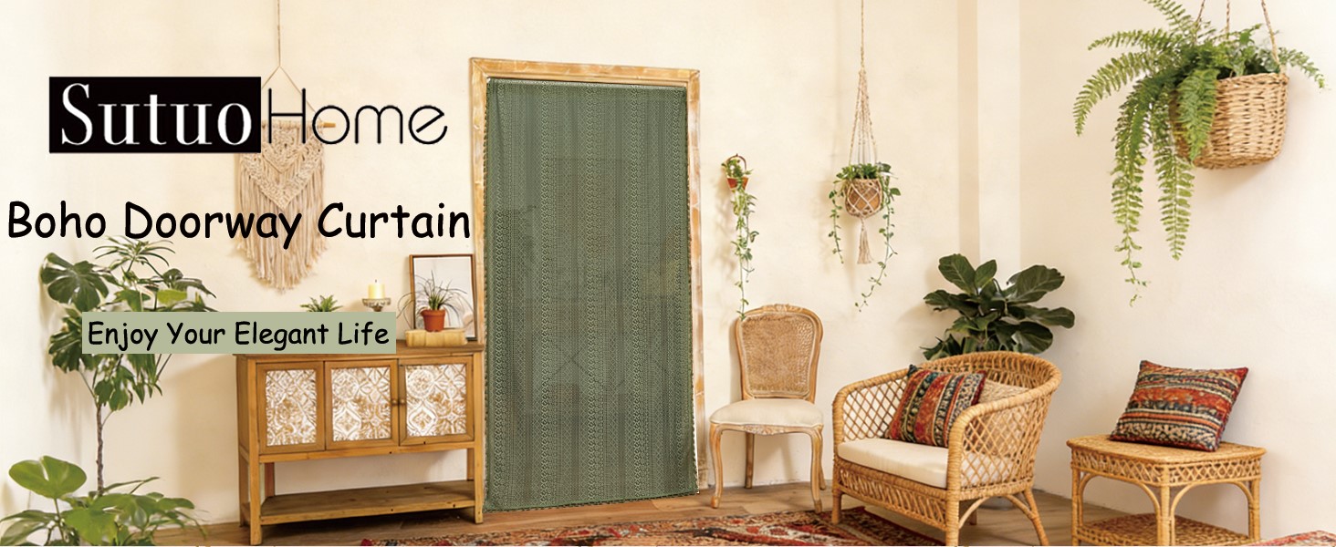 boho curtains