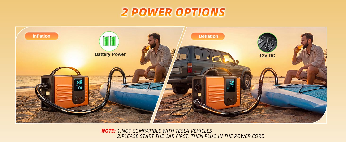electric paddle board pump