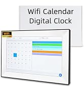 YUYIALARM WIFI 10.1 Inch Digital Calendar Chore Chart, Smart Touchscreen Electronic Calendar Fami...