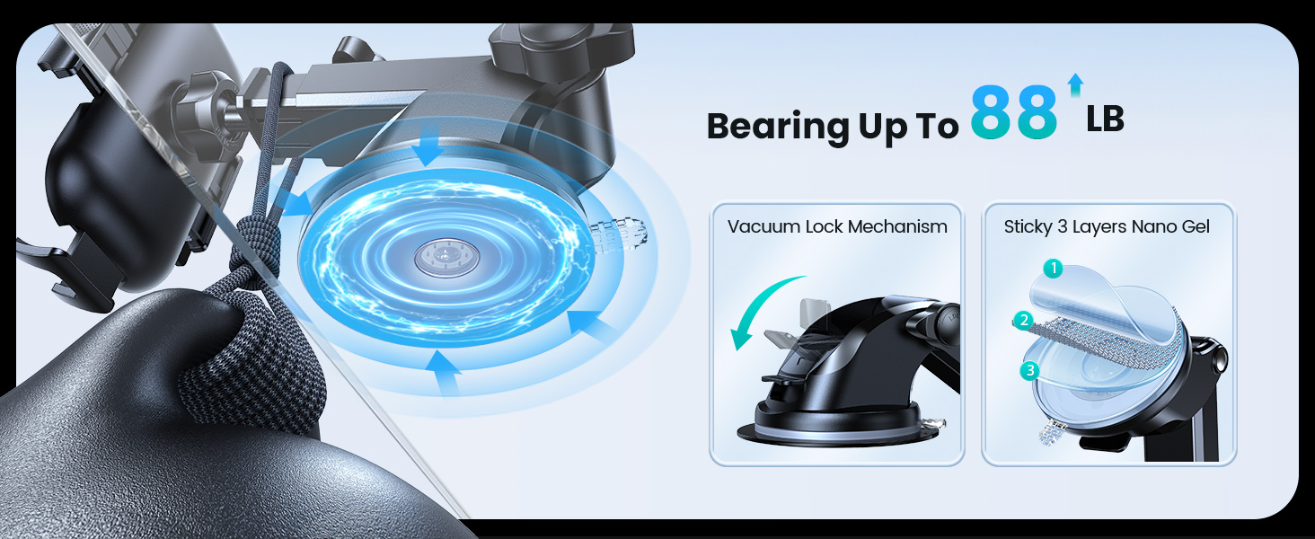 phone mount for car no rattle cell phone holder for car cell phone holder for car