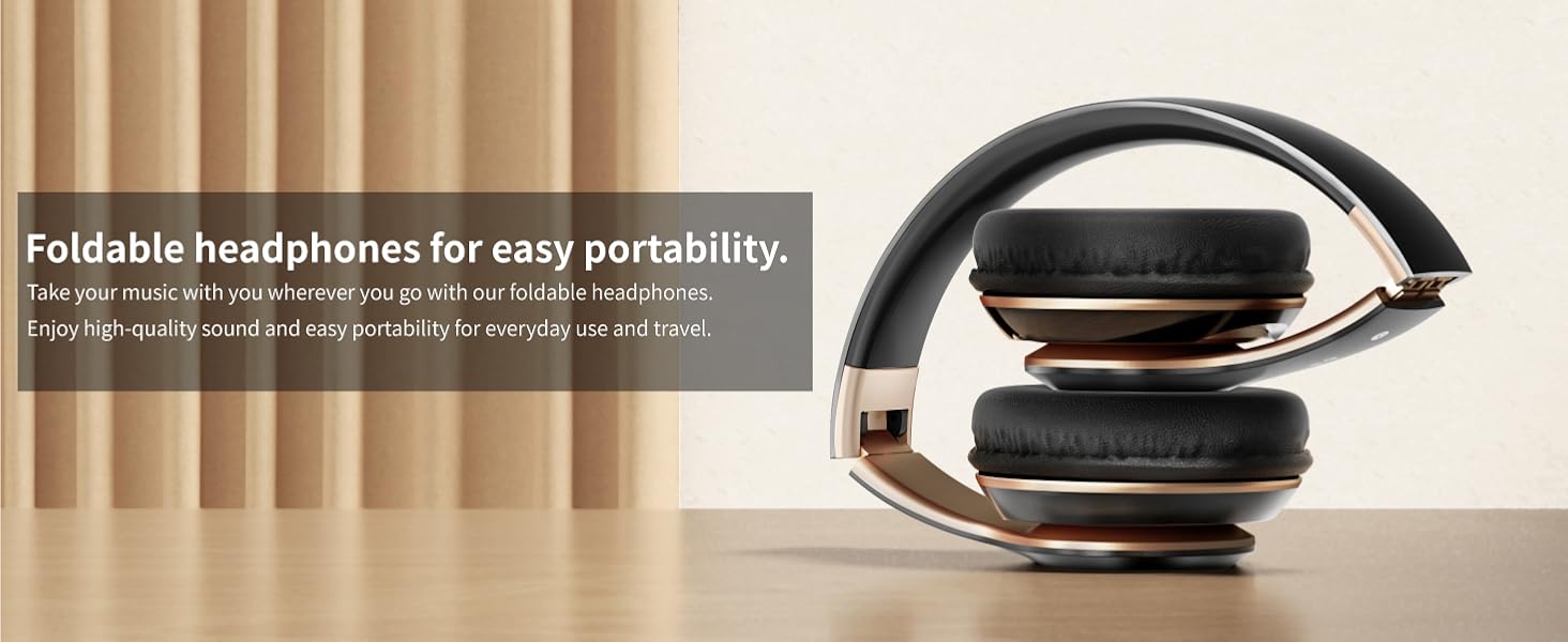 Bluetooth Headphones Over Ear