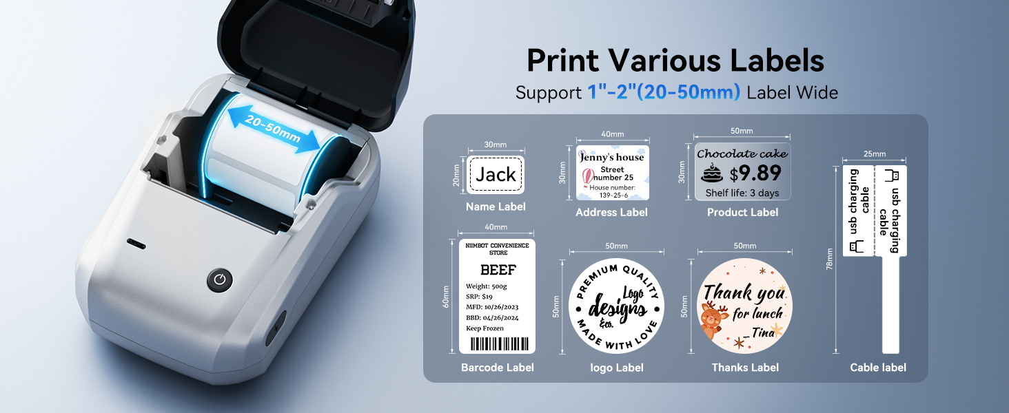 niimbot b1 label maker