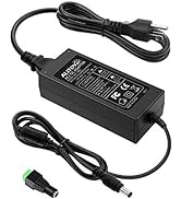 ALITOVE 24V DC Power Supply 2A 48W AC/DC Adapter 100~240V AC to DC 24 Volt 2 Amp Converter 24 vdc...