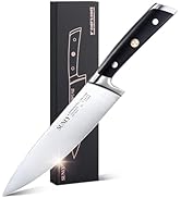 SUNLY 8 Inch Chef Knife, Professional Kitchen Knife Made of German High Carbon Stainless Steel, 5...
