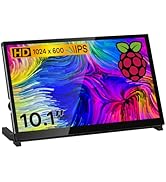 Hosyond 10.1" IPS LCD Capacitive Touch Screen HDMI Display Portable Monitor 1024X600 Built-in Dua...