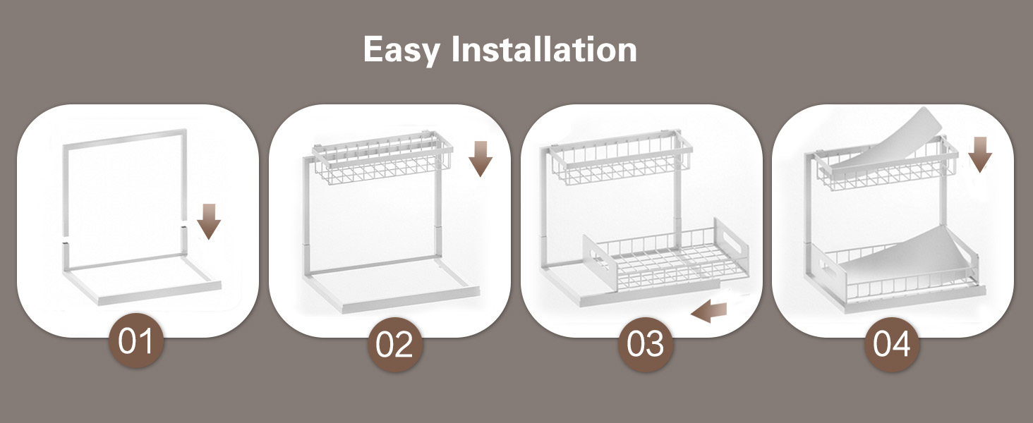 under sink organizer