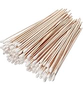 Garrelett 200 PCS 6 Inch Extra Long Cotton Swabs with Wooden Handles, Long Cotton Tipped Applicat...